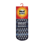 Mens 2.3 TOG Non Slip Low Cut Ankle Thermal Slipper Socks (Multipack Options)