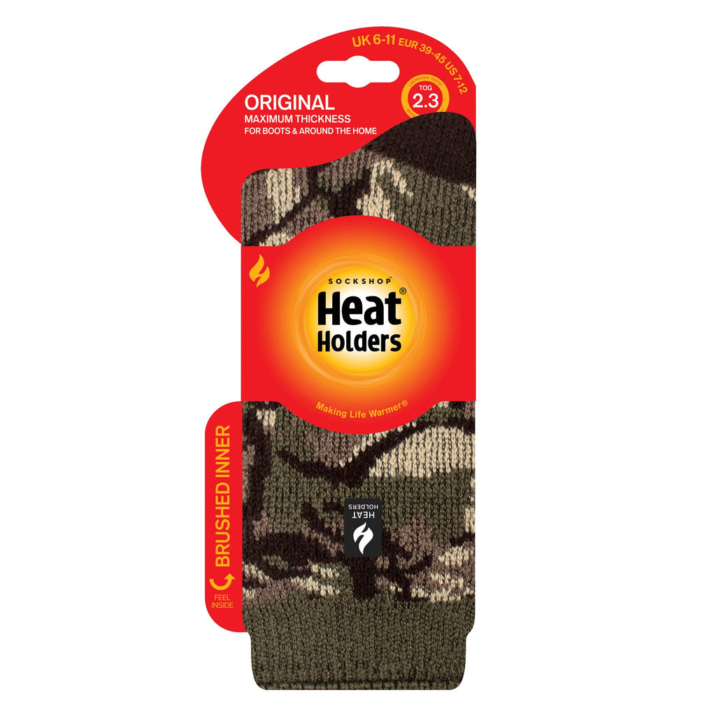 Mens Jacquard Thermal Socks for Winter