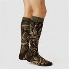 Mens Jacquard Thermal Socks for Winter