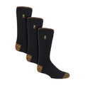 3 Pack Mens Heavy Duty Knee High Work Socks, Long Thermal Boot Socks