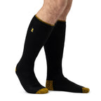 3 Pack Mens Heavy Duty Knee High Work Socks, Long Thermal Boot Socks