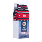 Mens Nordic Patterned Non Slip Thermal Slipper Socks with Grips