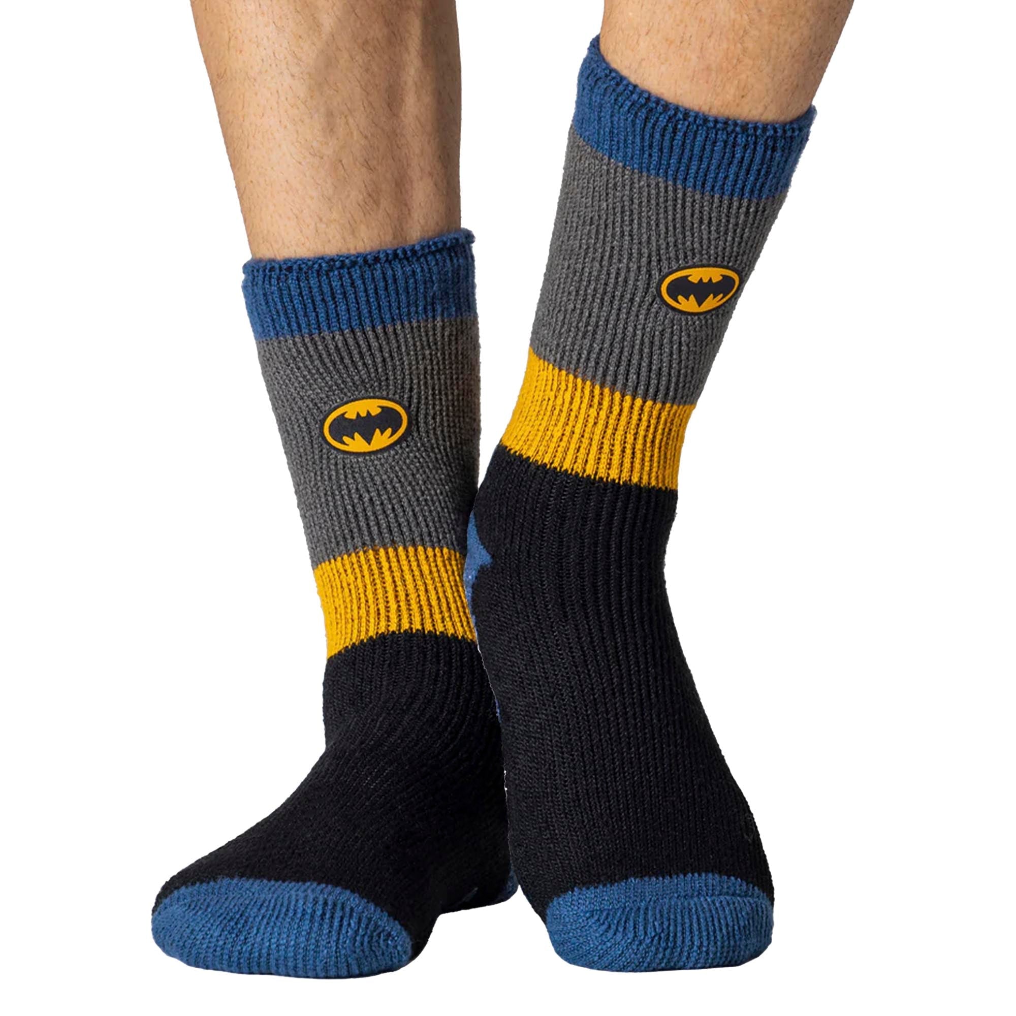 Mens Film & TV Themed Novelty Thermal Slipper Socks
