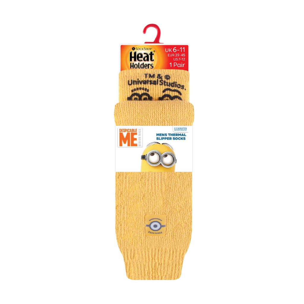 Mens Film & TV Themed Novelty Thermal Slipper Socks
