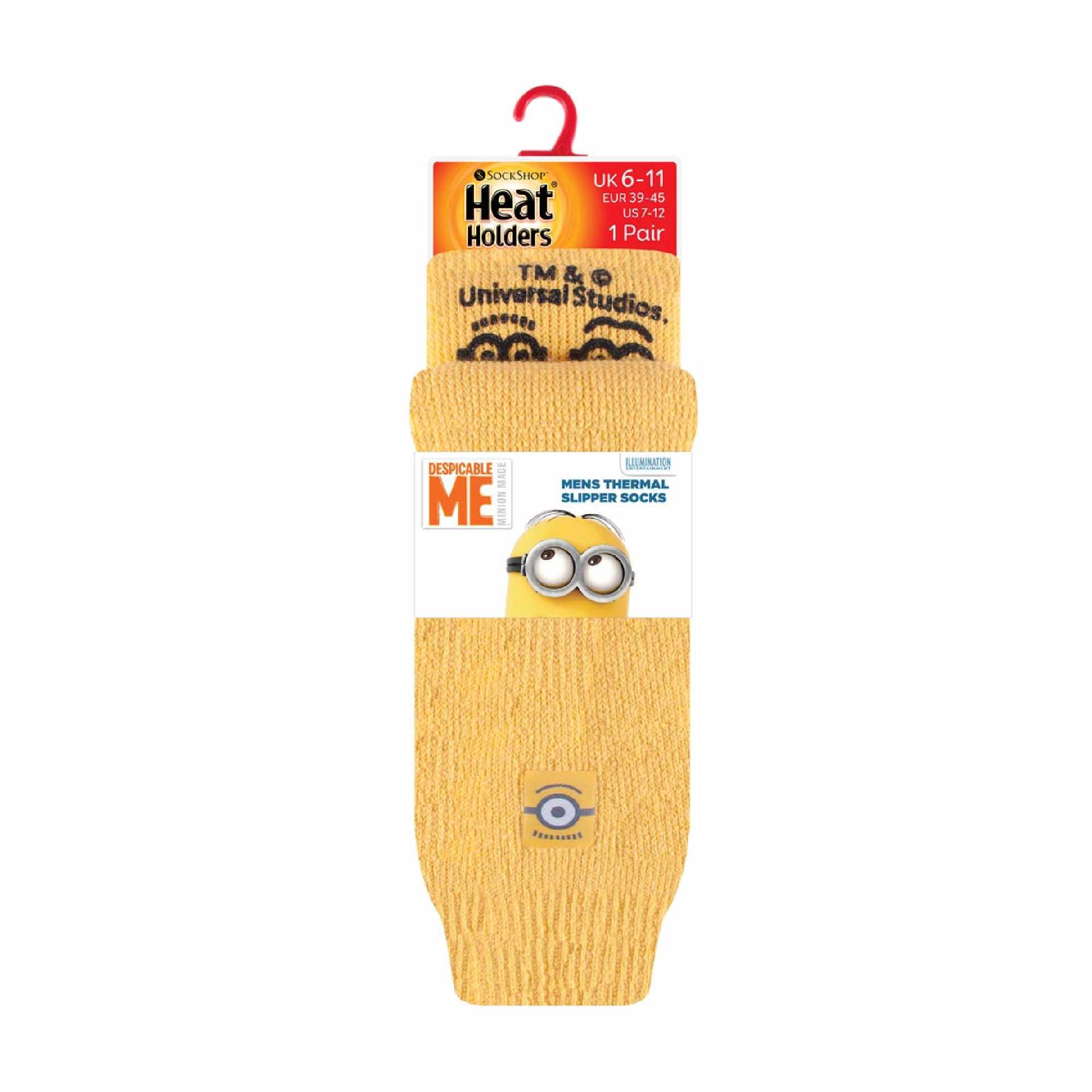 Mens Film & TV Themed Novelty Thermal Slipper Socks