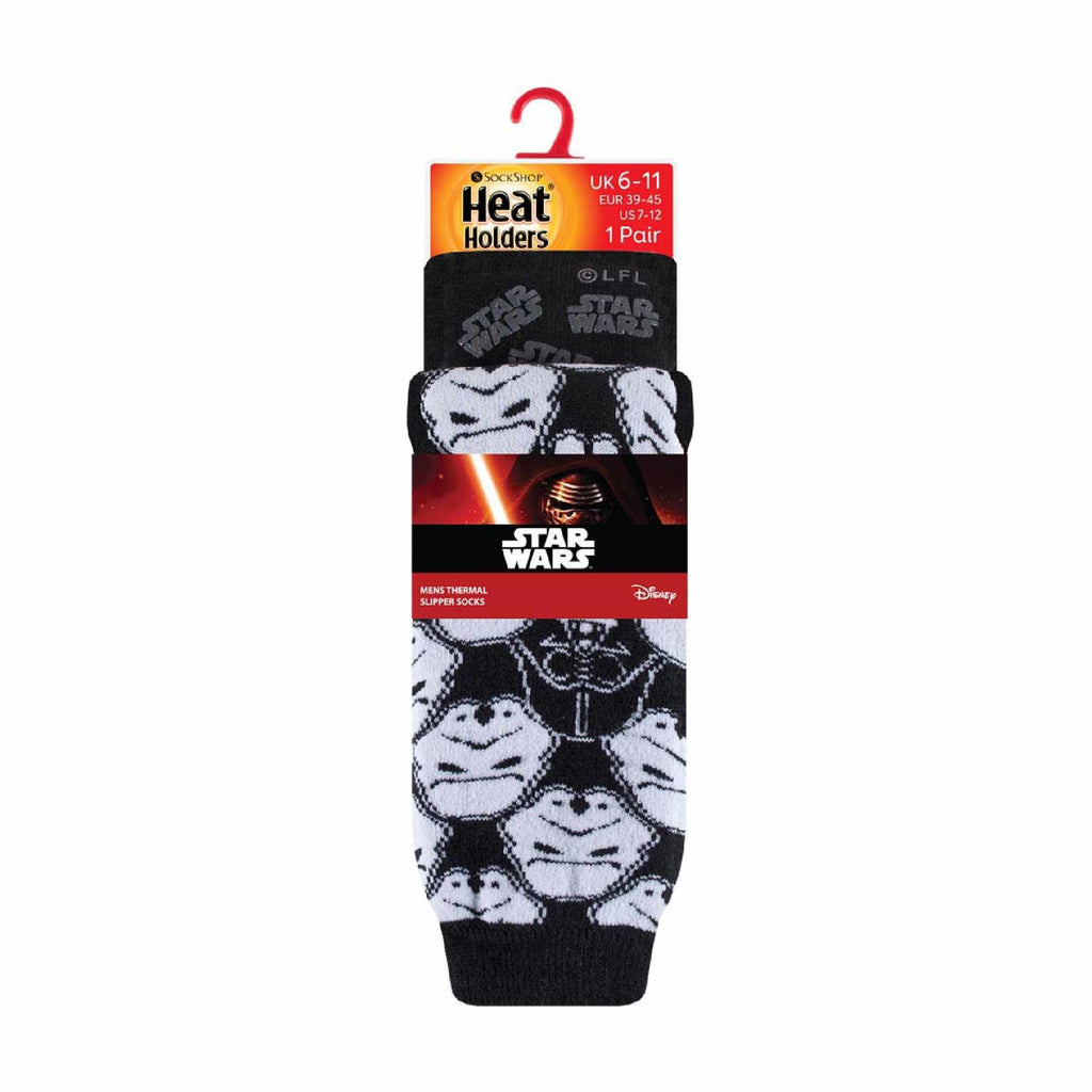 Mens Film & TV Themed Novelty Thermal Slipper Socks