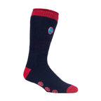 Mens Captain America Novelty Thermal Slipper Socks