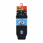 Mens Cookie Monster Novelty Thermal Slipper Socks