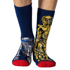 Mens Star Wars Themed Novelty Thermal Slipper Socks