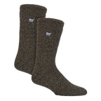 Mens 2 Pack Merino Wool Thermal Socks