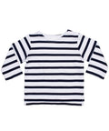 Organic Baby Striped Long Sleeve Breton Top
