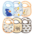 Babylium Baby Bibs - Soft Adjustable Feeding Bibs for Infants