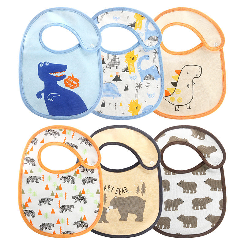 Babylium Baby Bibs - Soft Adjustable Feeding Bibs for Infants