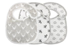 Babylium Baby Bibs - Soft Adjustable Feeding Bibs for Infants