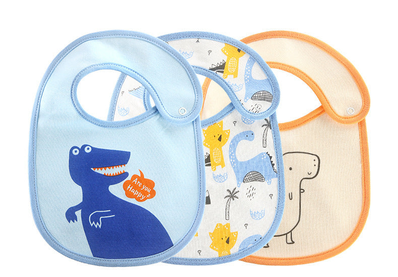 Babylium Baby Bibs - Soft Adjustable Feeding Bibs for Infants