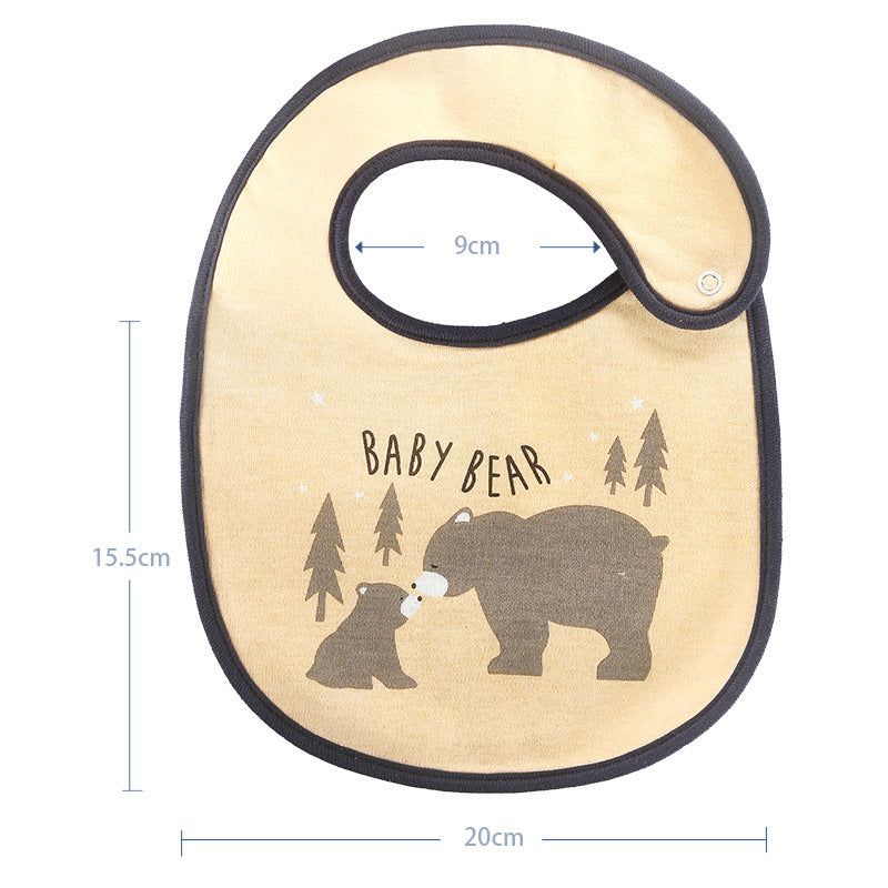 Babylium Baby Bibs - Soft Adjustable Feeding Bibs for Infants
