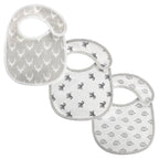 Babylium Baby Bibs - Soft Adjustable Feeding Bibs for Infants