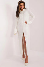 Badu elegance pencil acrylic knit fabric daydress