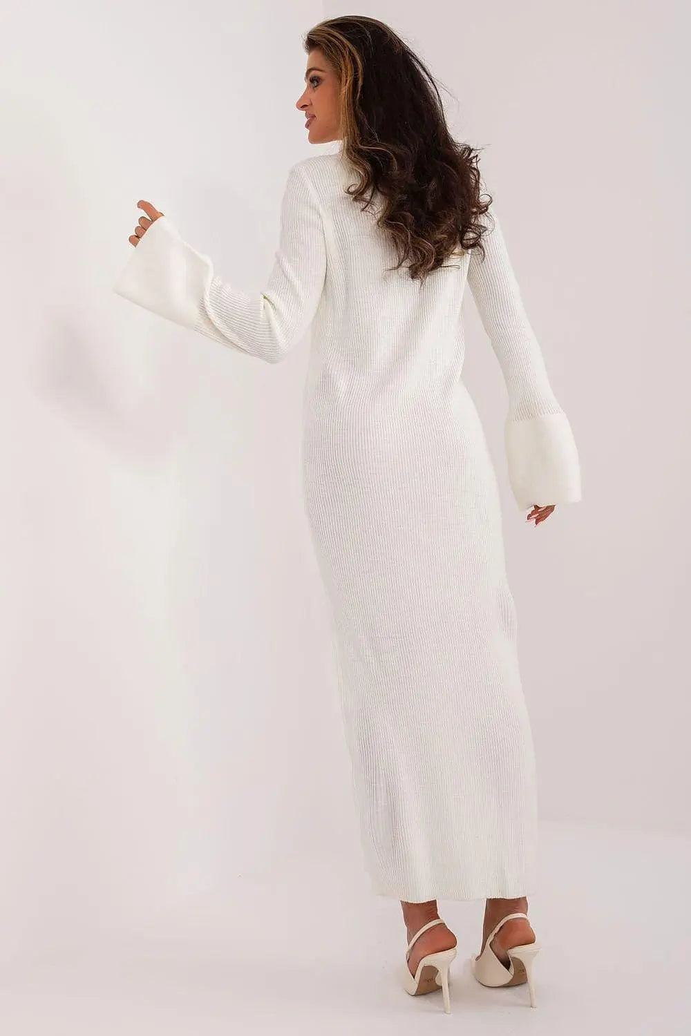 Badu elegance pencil acrylic knit fabric daydress