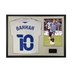 Barry Bannan Signed Sheffield Wednesday 21/22 Shirt Classic Frame