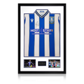 Barry Bannan Signed Sheffield Wednesday Shirt Premium Frame