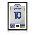 Barry Bannan Signed Sheffield Wednesday 21/22 Shirt Premium Frame
