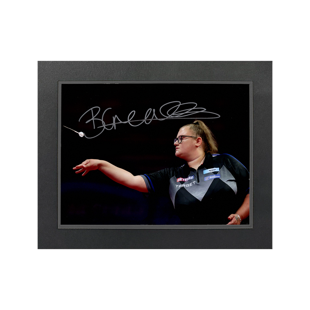 Beau Greaves Signed 16x12 Image Deluxe Mount