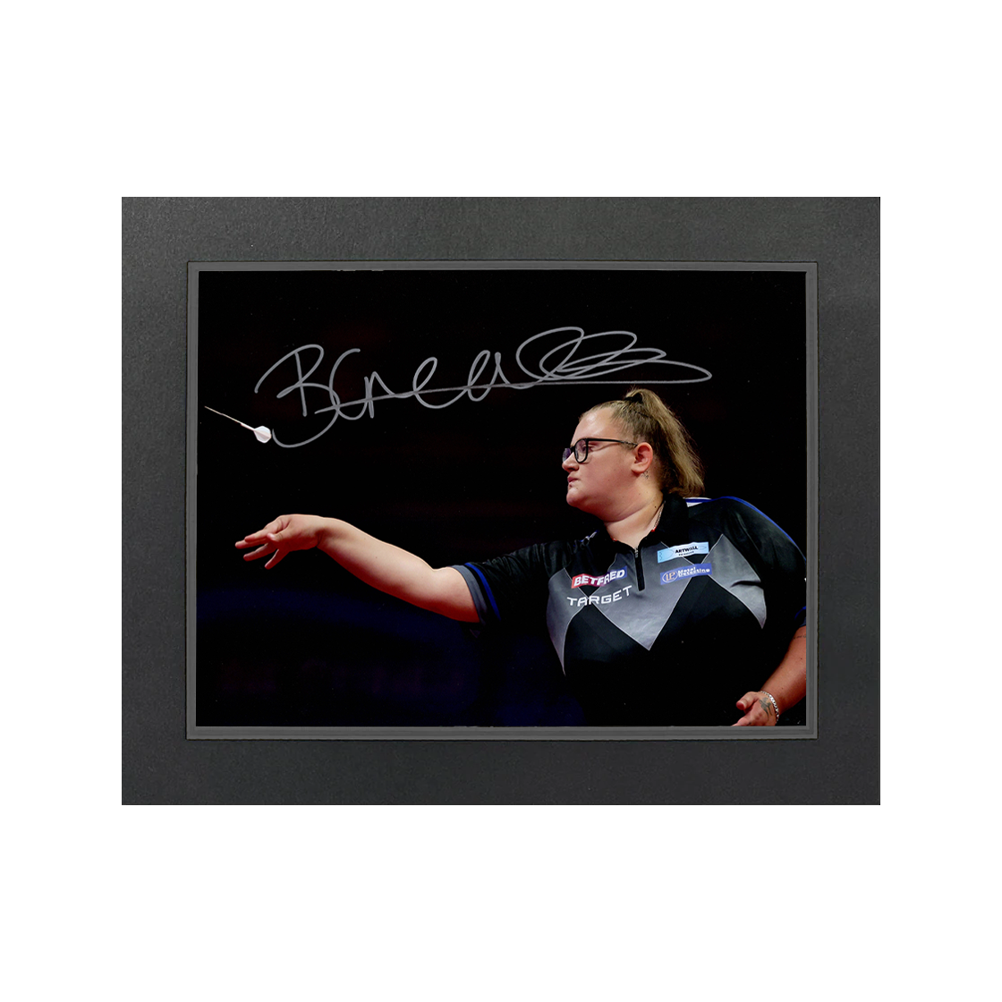Beau Greaves Signed 16x12 Image Deluxe Mount