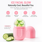 Ice Roller for Face & Skin Care – Reusable Facial Ice Roller for Puffiness, Dark Circles & Glowing Skin