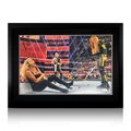 Becky Lynch Signed Image Deluxe Mount Frame (JSA)