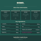 Gomo Electrolytes+ (Pomegranate & Red Berries)