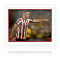 Billy Sharp Sheffield United Signed Mount
