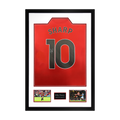 Billy Sharp Signed Sheffield United Shirt Premium Frame