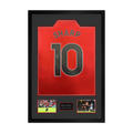 Billy Sharp Signed Sheffield United Shirt Premium Frame
