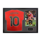 Billy Sharp Signed Sheffield United Shirt Classic Frame
