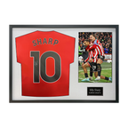 Billy Sharp Signed Sheffield United Shirt Classic Frame