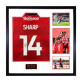 Billy Sharp Signed Doncaster Rovers Shirt Elite Frame