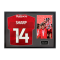 Billy Sharp Signed Doncaster Rovers Shirt Classic Frame