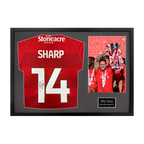 Billy Sharp Signed Doncaster Rovers Shirt Classic Frame