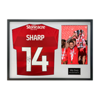 Billy Sharp Signed Doncaster Rovers Shirt Classic Frame