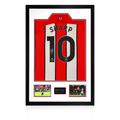 Billy Sharp Signed Sheffield United 23/24 Shirt Premium Frame
