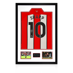 Billy Sharp Signed Sheffield United 23/24 Shirt Premium Frame