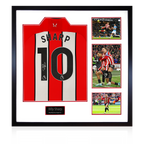 Billy Sharp Signed Sheffield United 23/24 Shirt Elite Frame