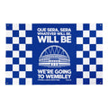 Birmingham - Que Sera, Sera - Banner - Chequered - Two Sizes