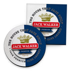 Blackburn Walker - Football Coaster - Square Or Circle