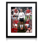 Bobby Charlton Signed England & Manchester United Deluxe Mount Display