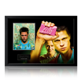 Brad Pitt Signed Fight Club Image Iconic Frame (Beckett)