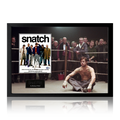 Brad Pitt Signed Snatch Image Iconic Frame (Beckett)