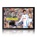 Brendan Aaronson Signed Leeds United Image Iconic Frame