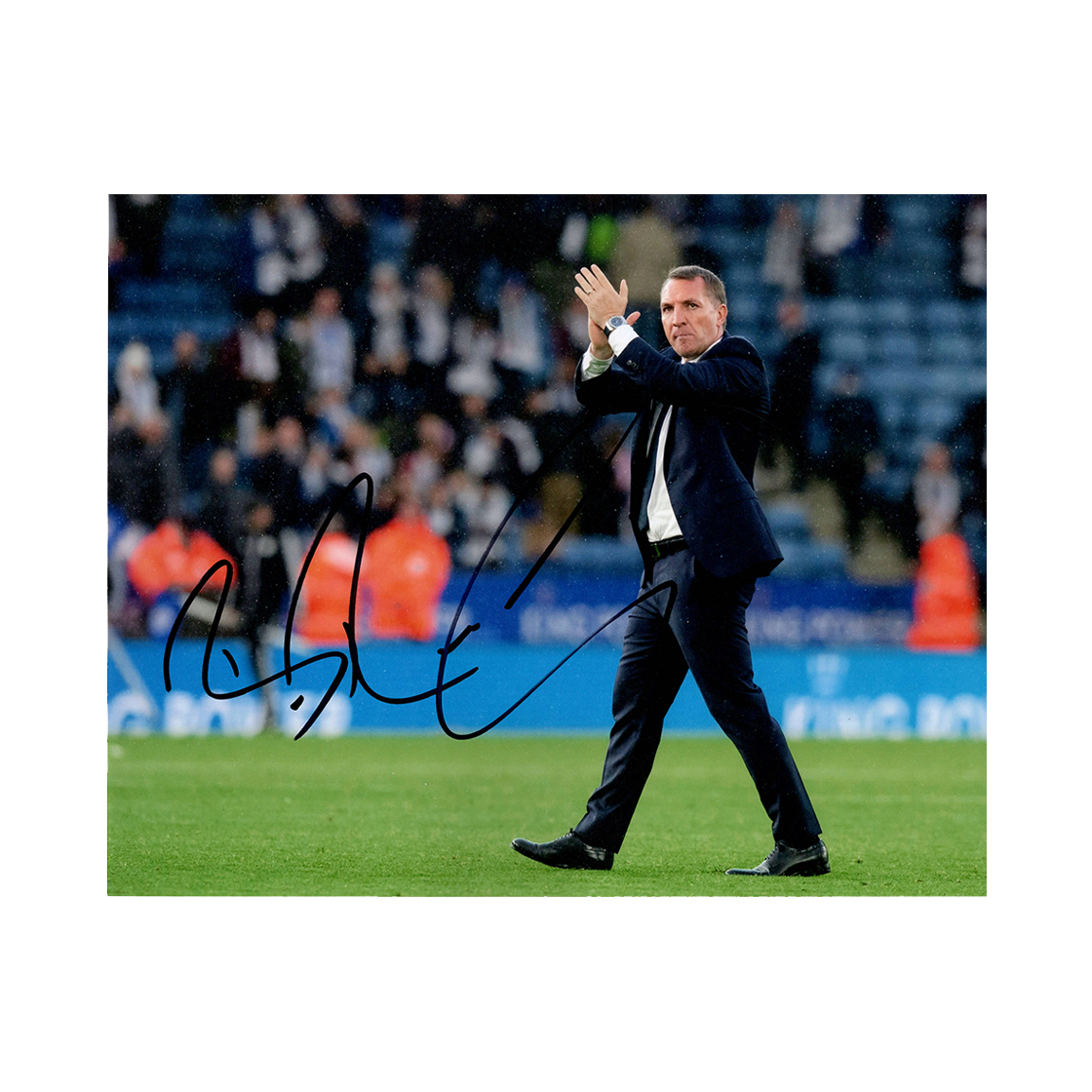 Brendan Rodgers Signed 10x8 Image